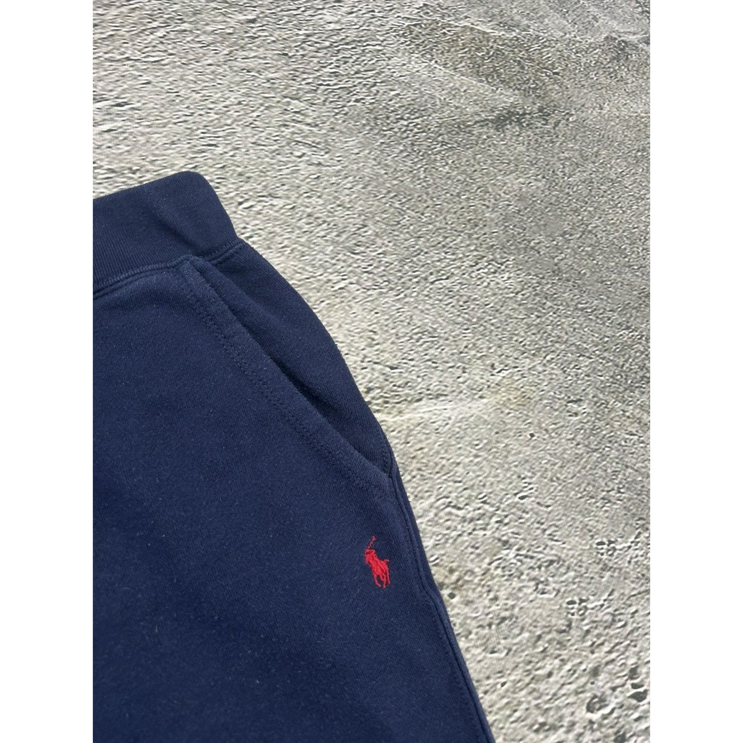 Polo Ralph Lauren sweatpants navy blue small pony red