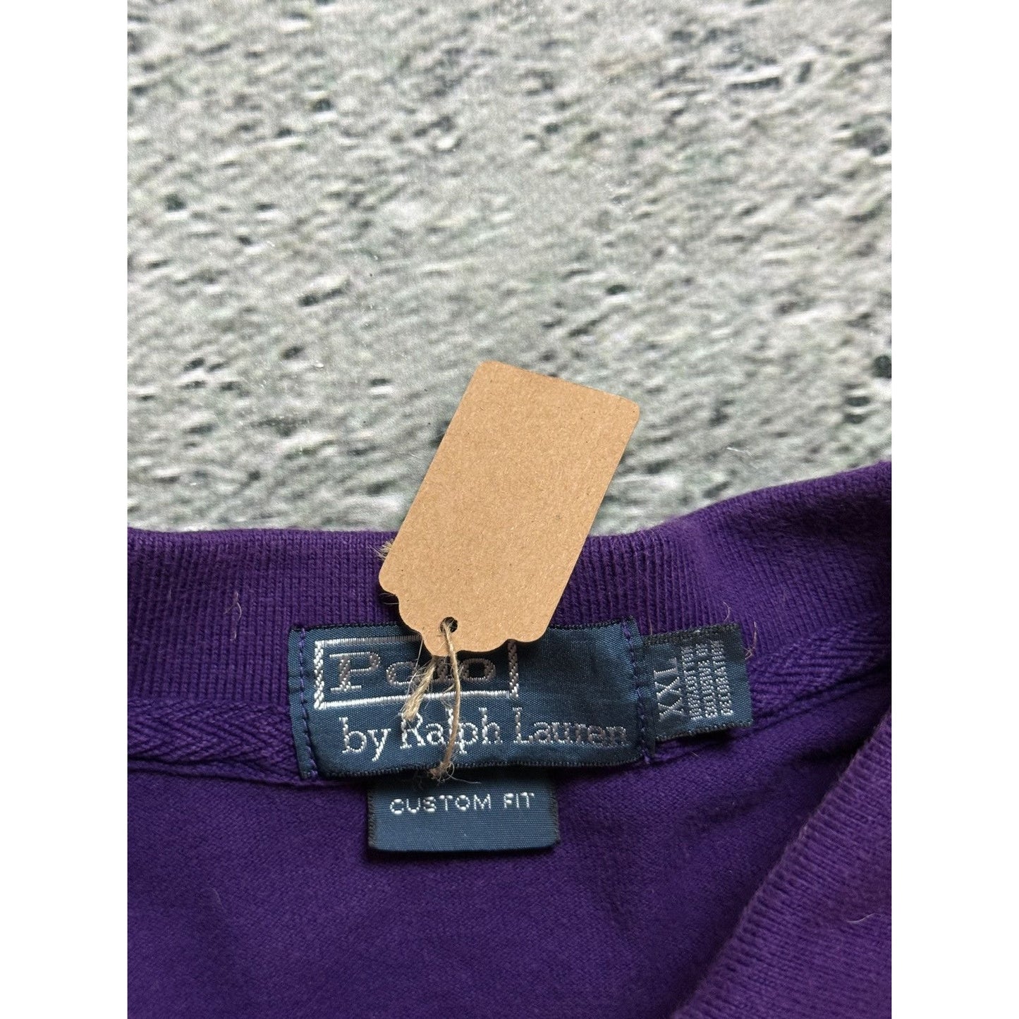 Chief Keef Polo Ralph Lauren longsleeve purple big pony