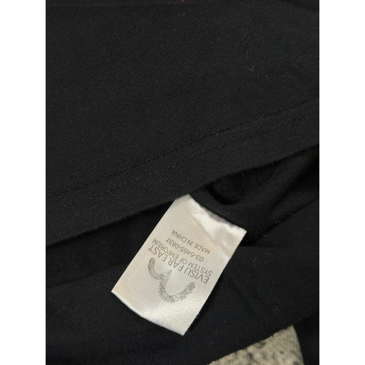 Evisu AC/DC longsleeve vintage black t-shirt