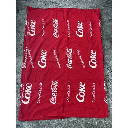 Coca Cola vintage sheets 90s berdom red fullprint