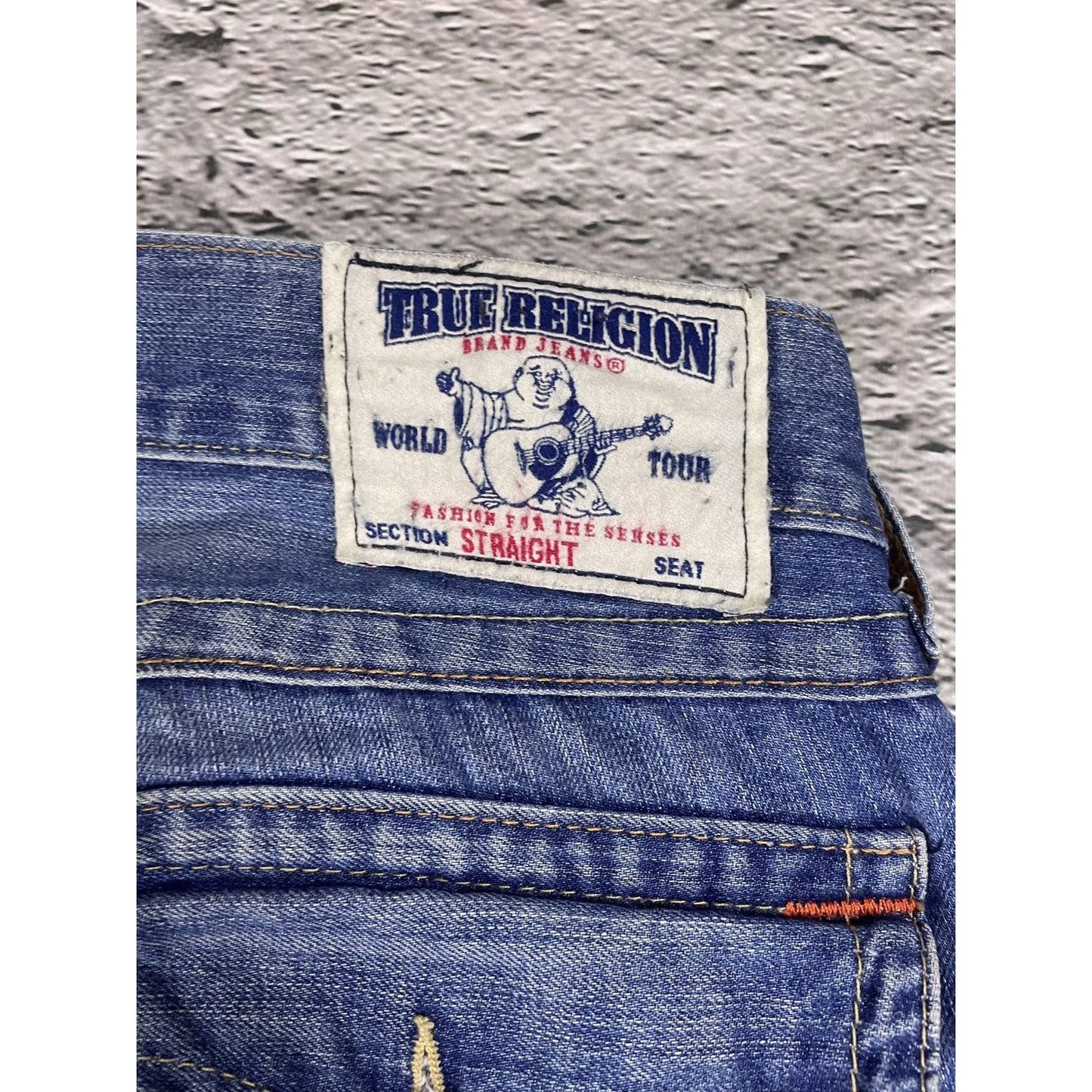 True Religion jeans vintage straight denim pants straight