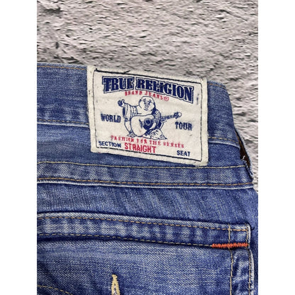 True Religion jeans vintage straight denim pants straight