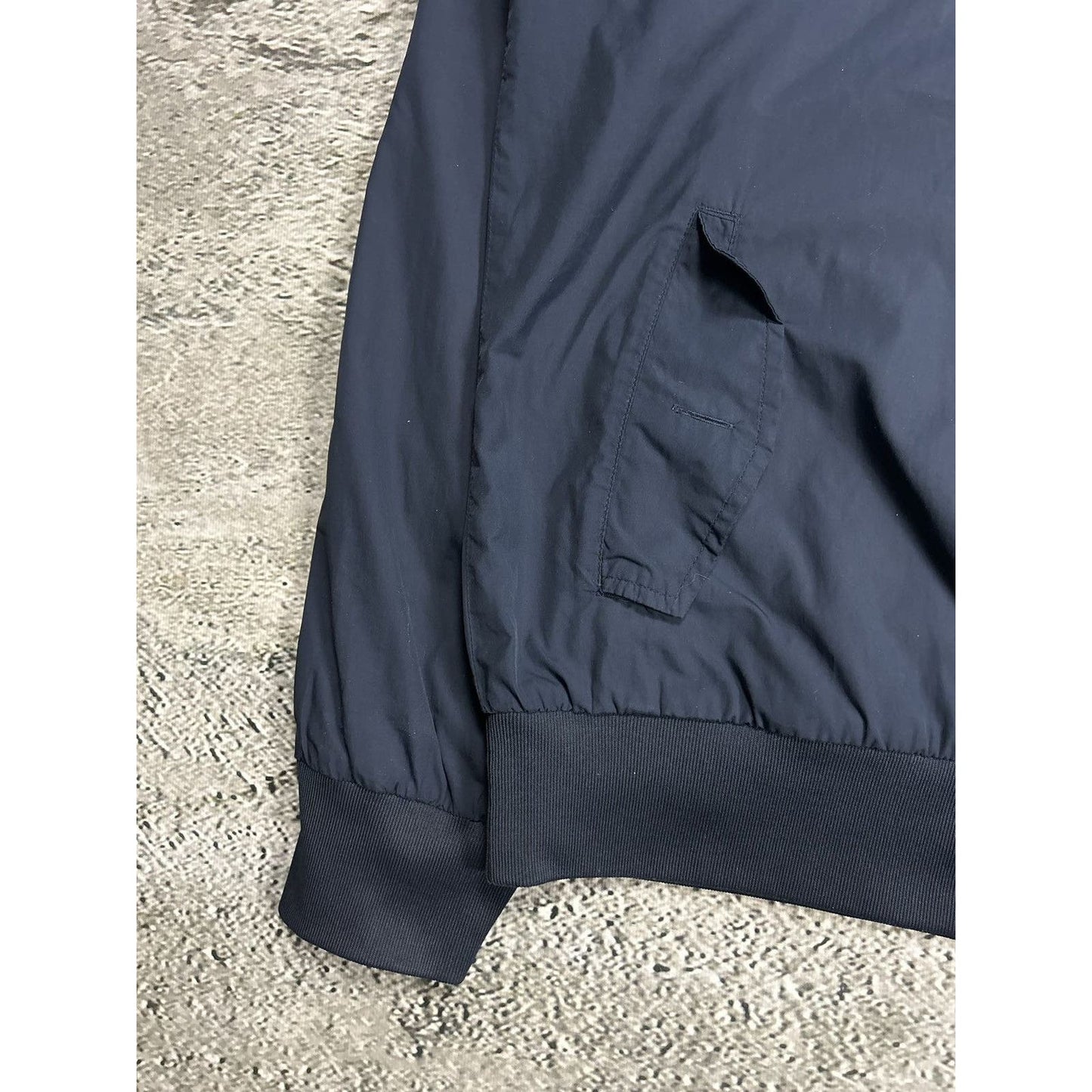Nike track jacket reversible nylon navy vintage drill Y2K TN