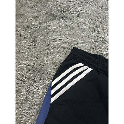 Adidas vintage shorts black big logo 2000s Y2K