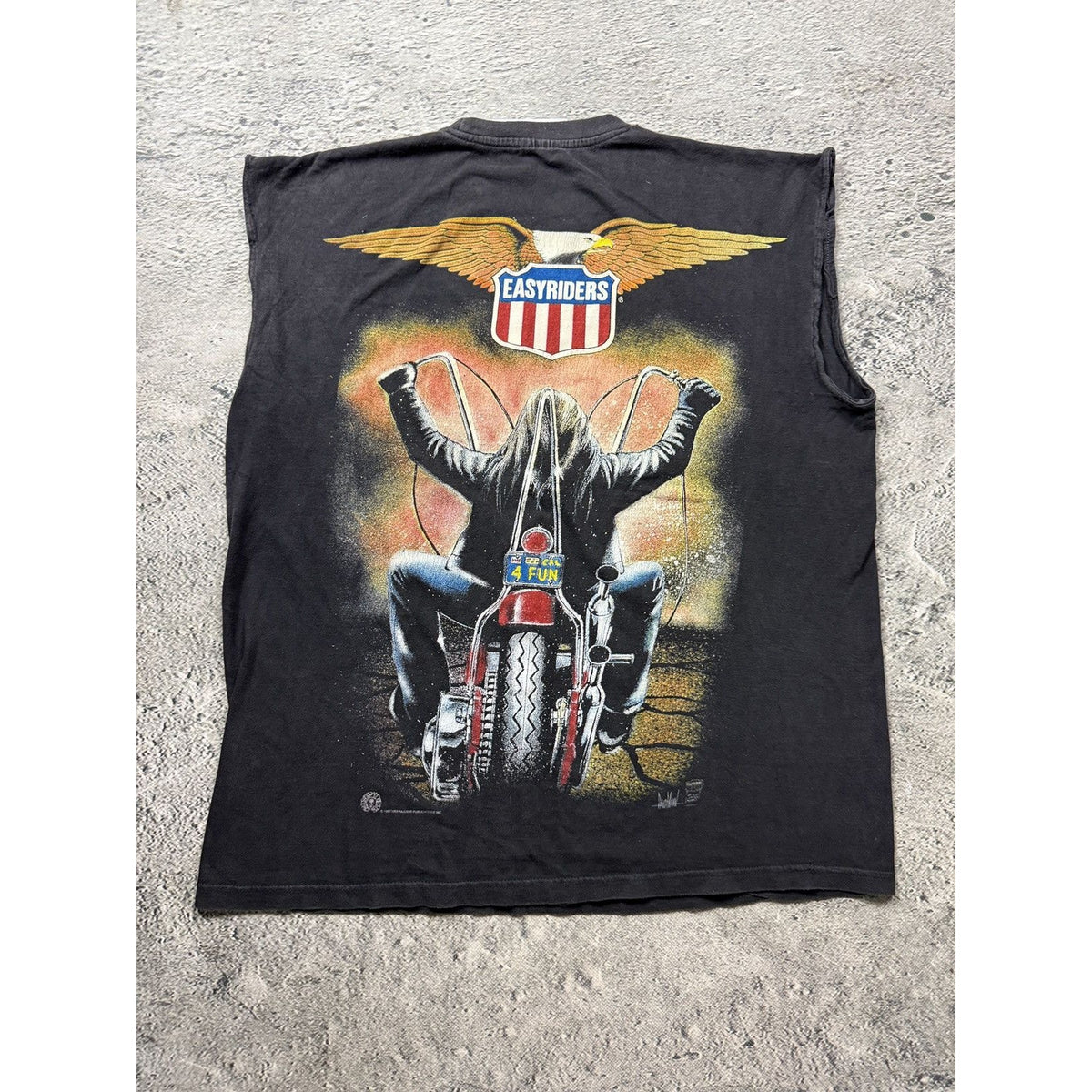 Easyriders vintage tank top tshirt biker
