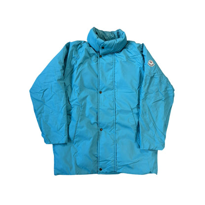 Moncler vintage down puffer jacket parka coat blue 80s 90s