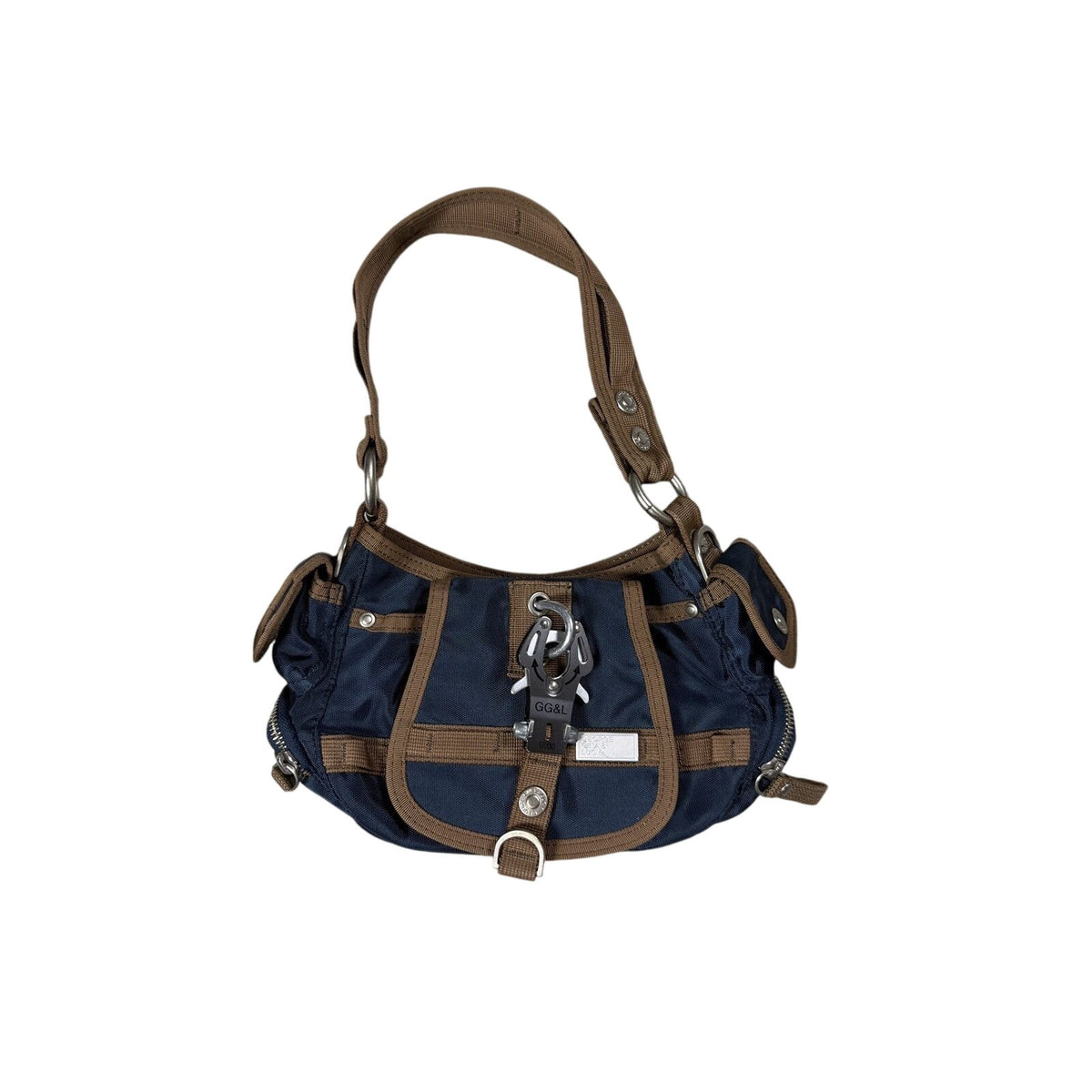 George Gina & Lucy mini bag navy brown Y2K GGL sweetly sweety