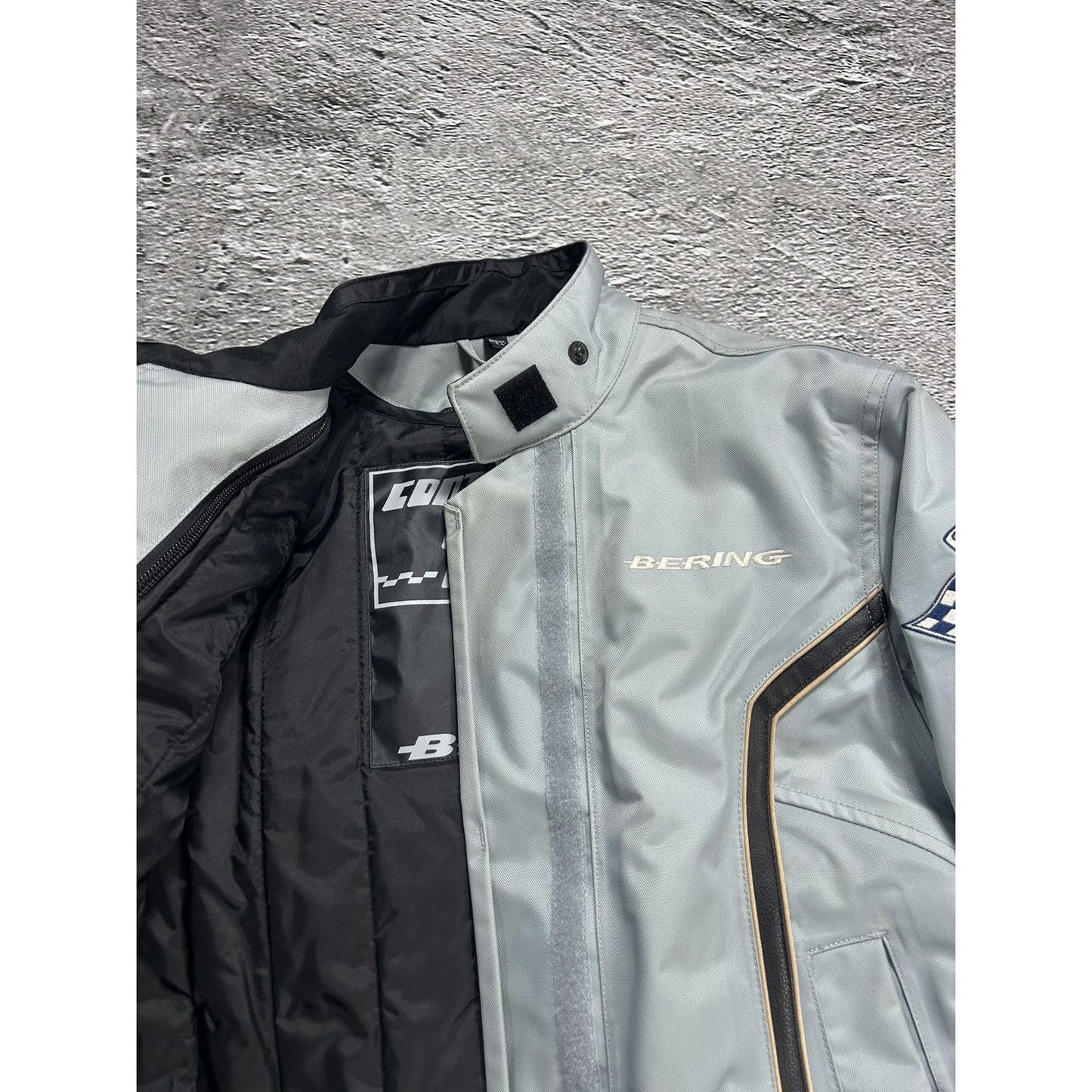 Bering Racing Jacket vintage grey