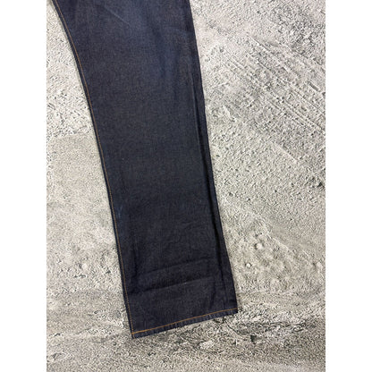 Evisu jeans daicock Heritage big logo letters selvedge denim