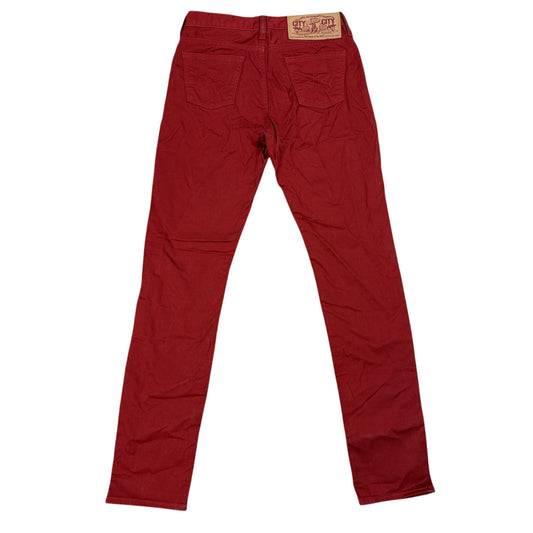 Bape jeans red A Bathing Ape vintage Japanese pants