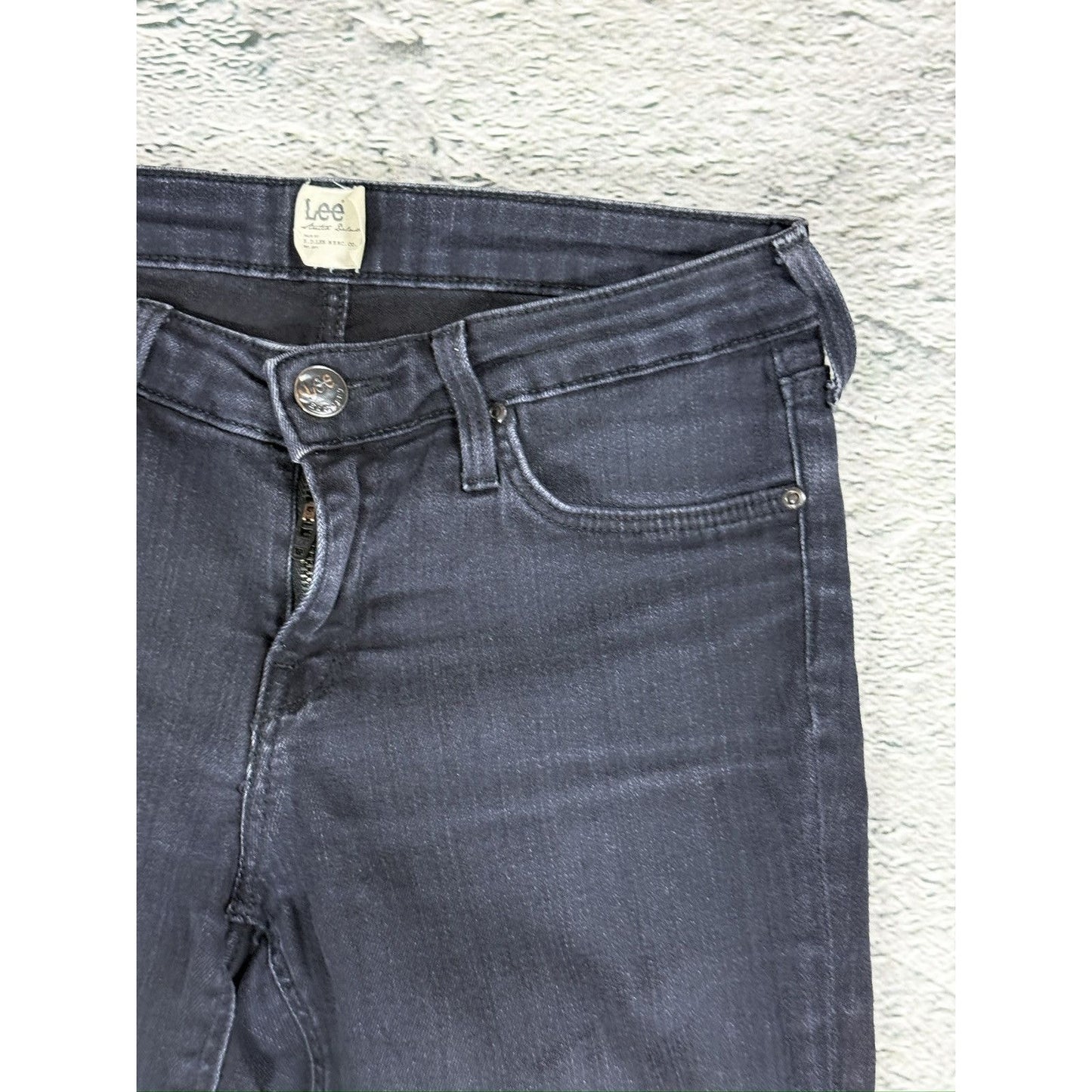 Lee skinny jeans denim pants Y2K black
