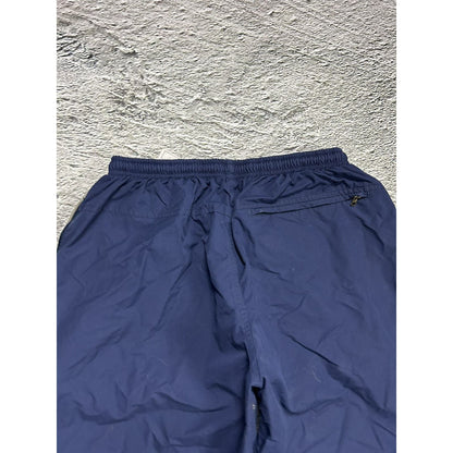 Nike vintage navy nylon track pants drill parachute y2k