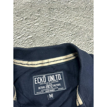 Ecko Unltd vintage polo T-shirt navy small logo