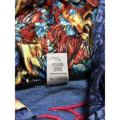 Ed Hardy zip hoodie purple vintage Y2K Christian Audigier