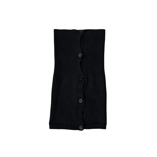 Wooyoungmi Sleeveless Knit sweater vest black button up top