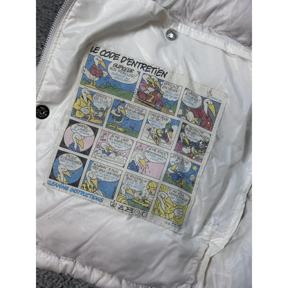 Moncler puffer jacket vest 80s detachable sleeves down