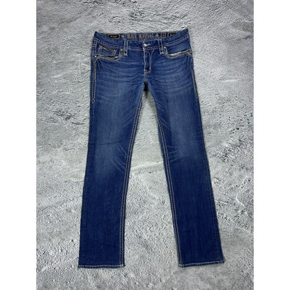Rock Revival vintage blue jeans Y2K flared