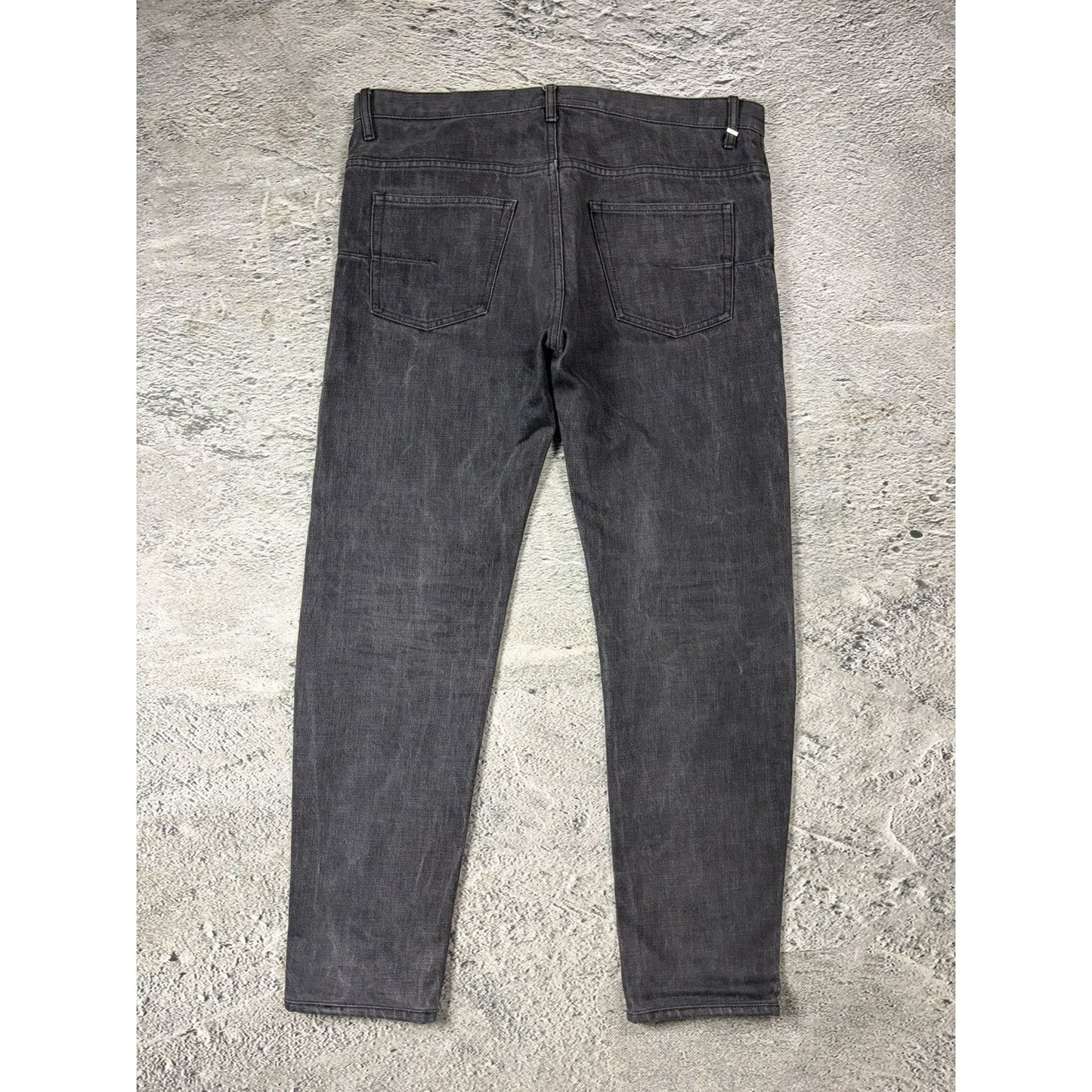 Dior Jeans Raw denim gray sevedge Hedi Siimane