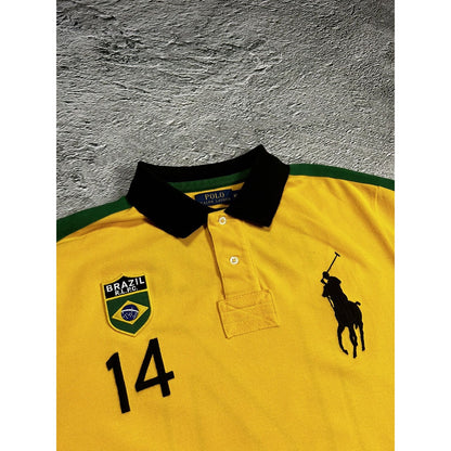 Chief Keef Polo Ralph Lauren vintage Brazil flag big pony