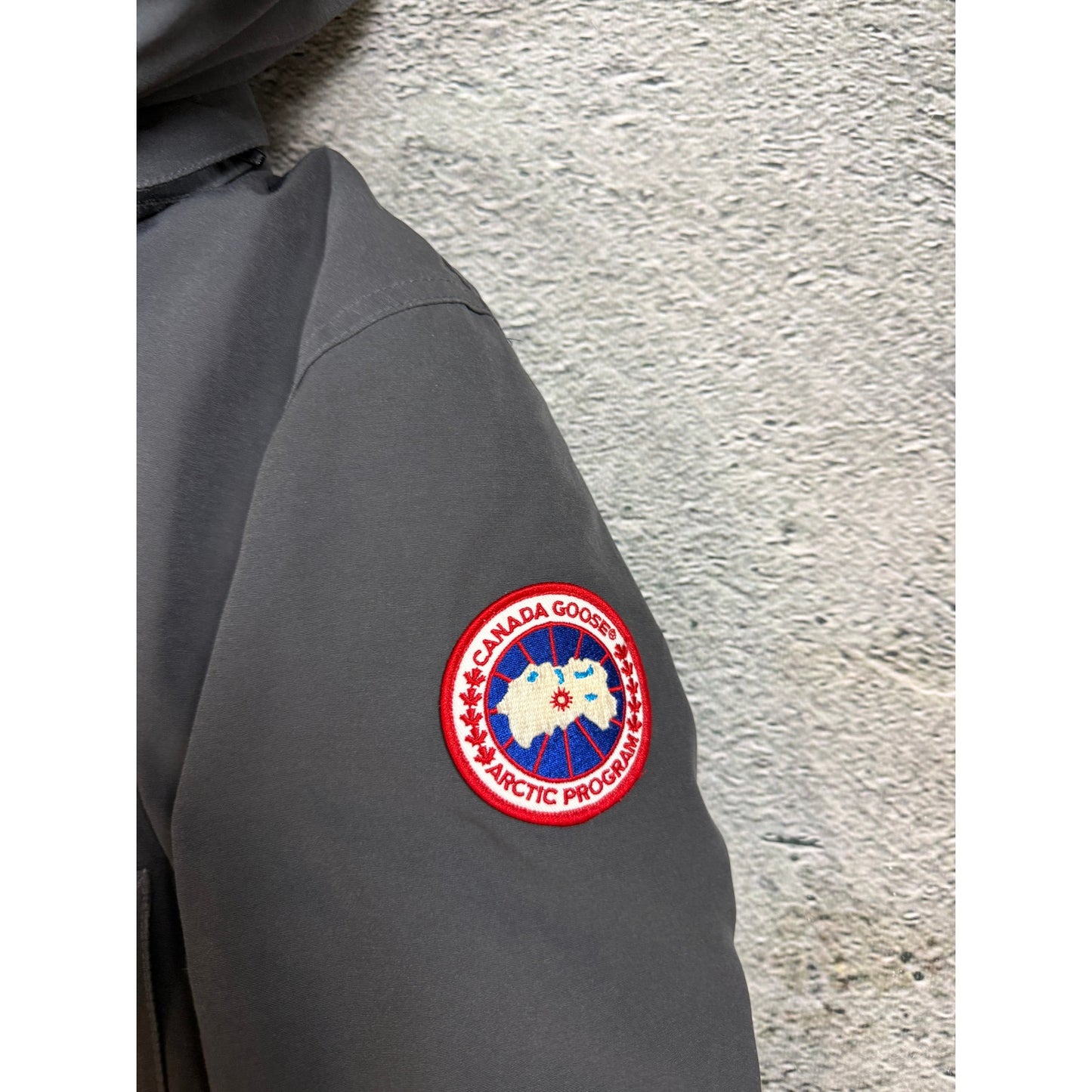 Canada Goose trillium parka jacket grey puffer
