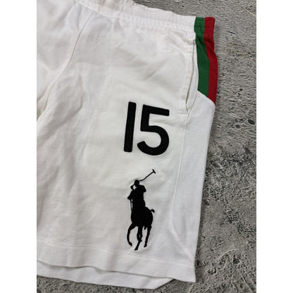 Chief Keef Polo Ralph Lauren shorts Italy white sweatpants