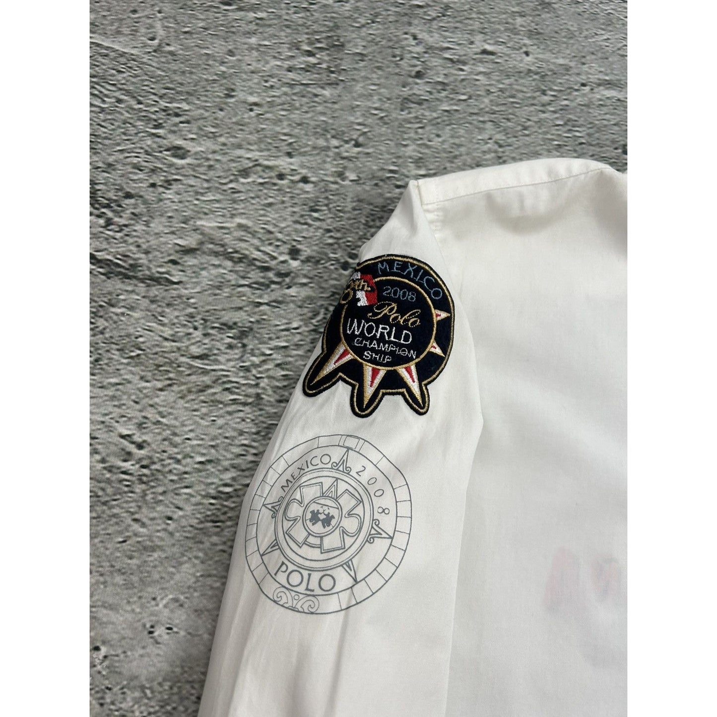 La Martina shirt longsleeve white Chief Keef Polo Spain