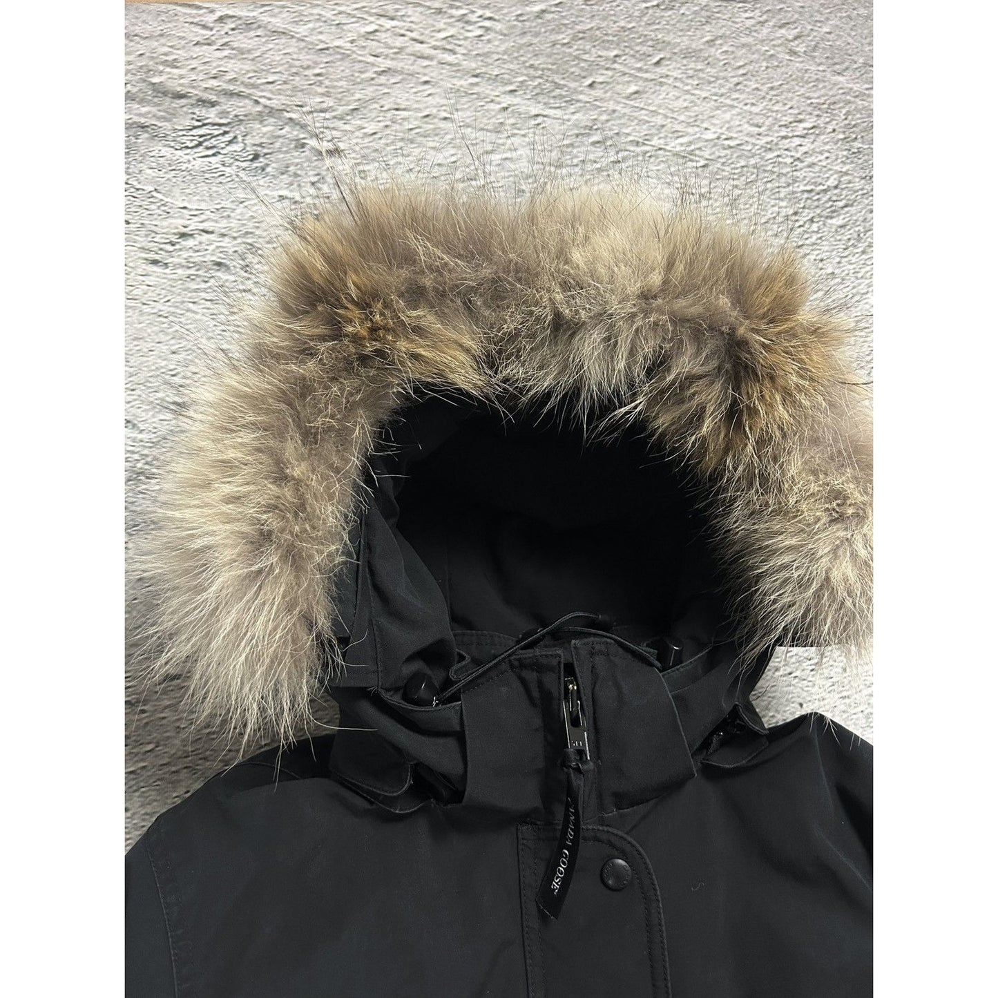 Canada Goose trillium parka jacket black puffer
