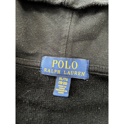 Polo Ralph Lauren zip hoodie red big logo sweatshirt Y2K