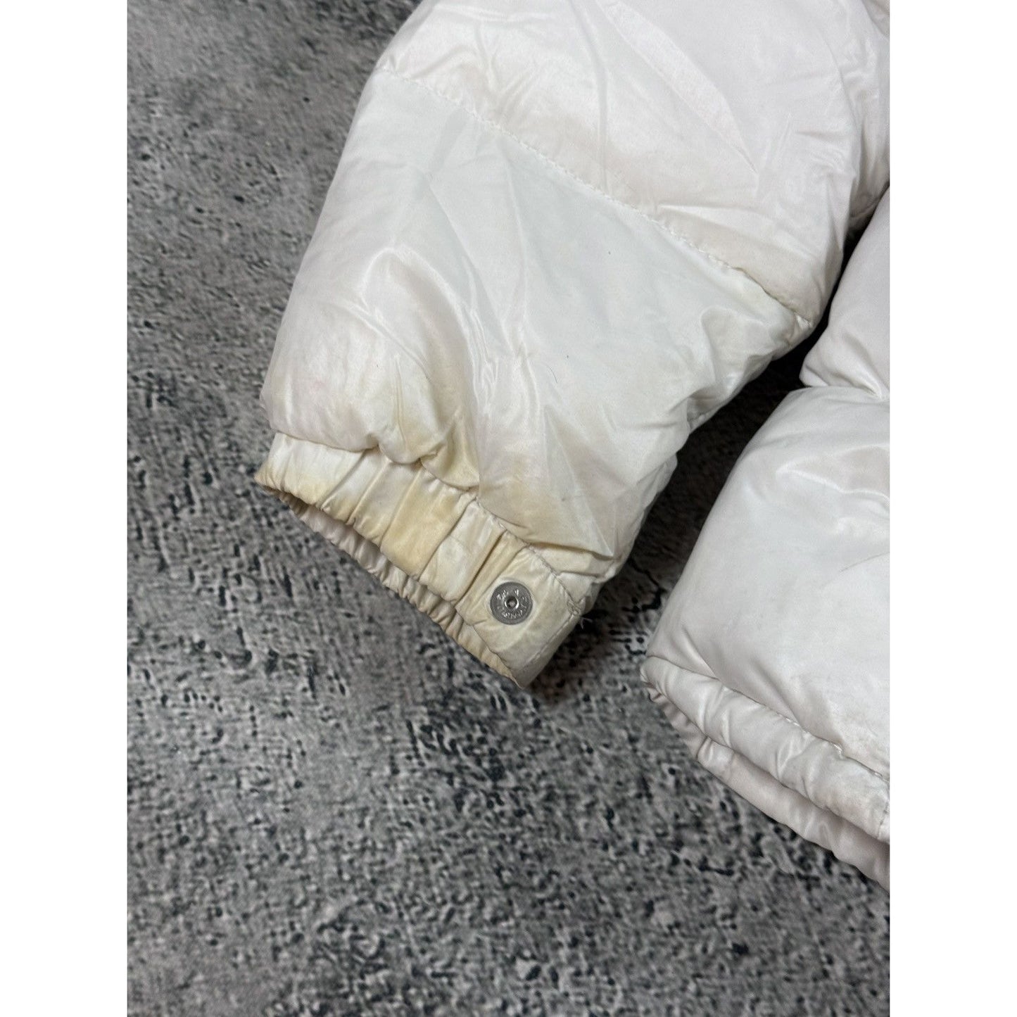 Moncler puffer jacket vest 80s detachable sleeves down