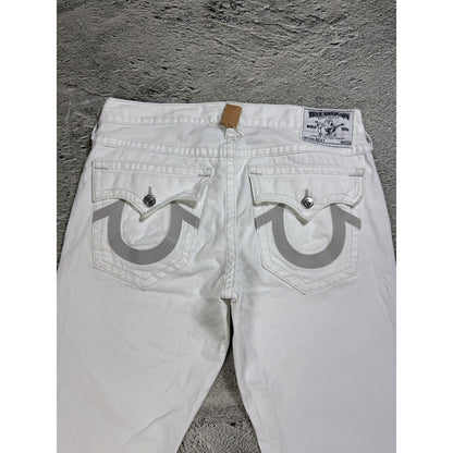True Religion vintage white jeans Ricky