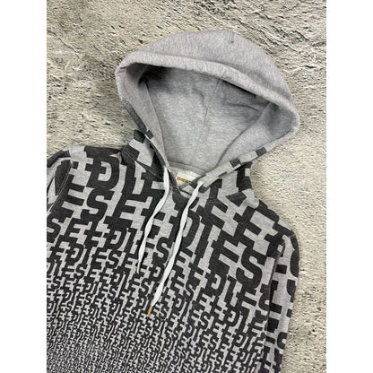Diesel vintage gray full print Y2K big logo