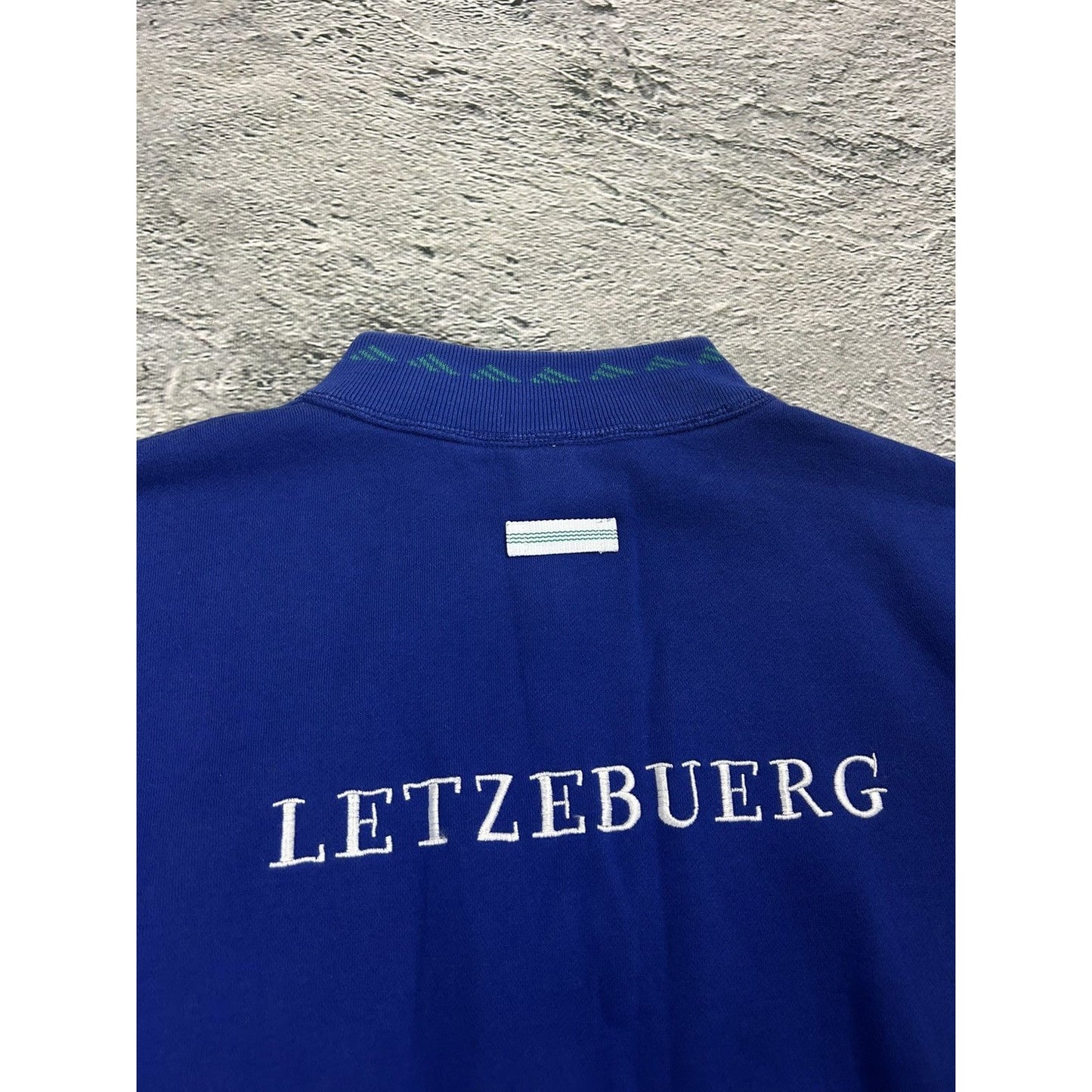 Adidas vintage sweatshirt blue halfzip Equipment EQT 2000s