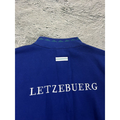 Adidas vintage sweatshirt blue halfzip Equipment EQT 2000s