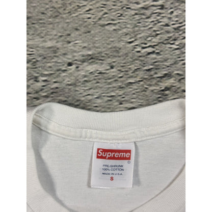 Supreme fw23 warm up t-shirt white