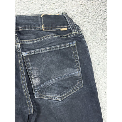Evisu x Puma vintage black jeans black seagulls straight