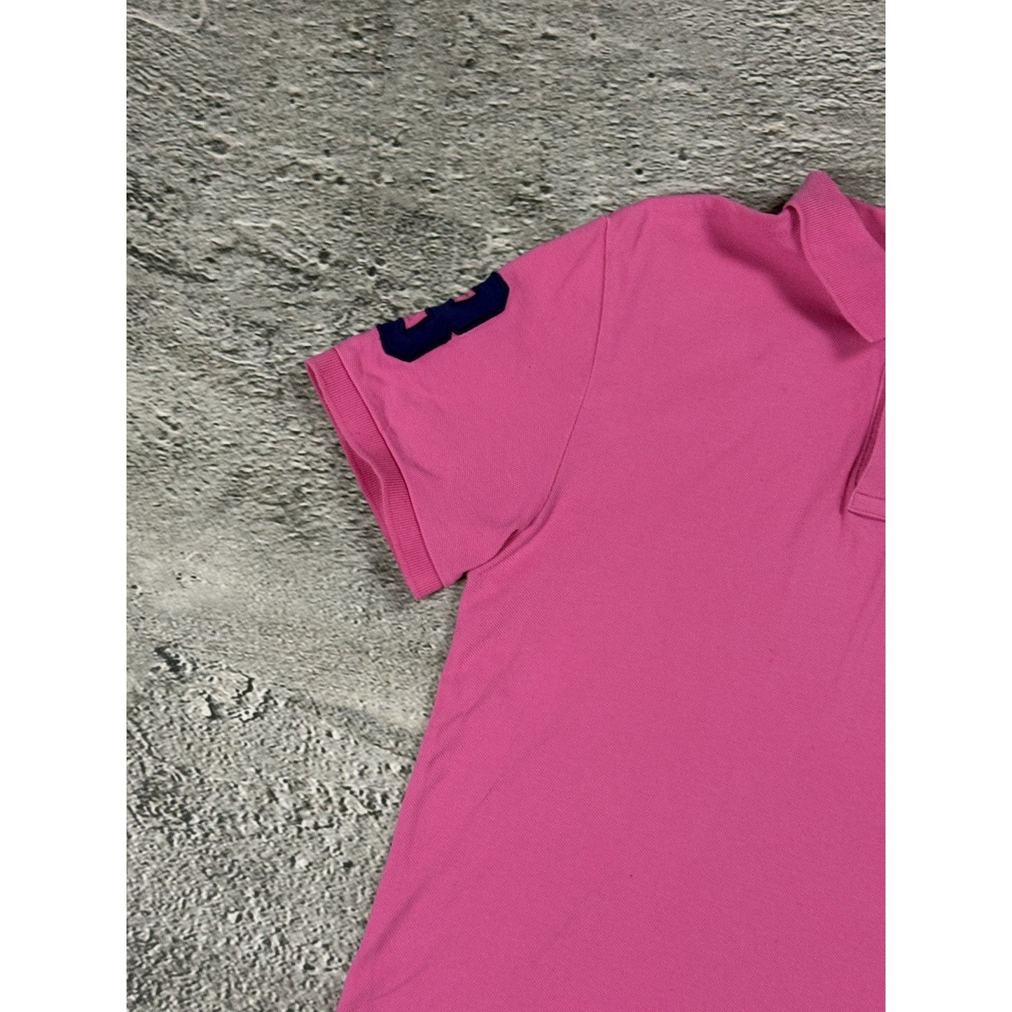Chief Keef Polo Ralph Lauren vintage pink polo T-shirt big pony