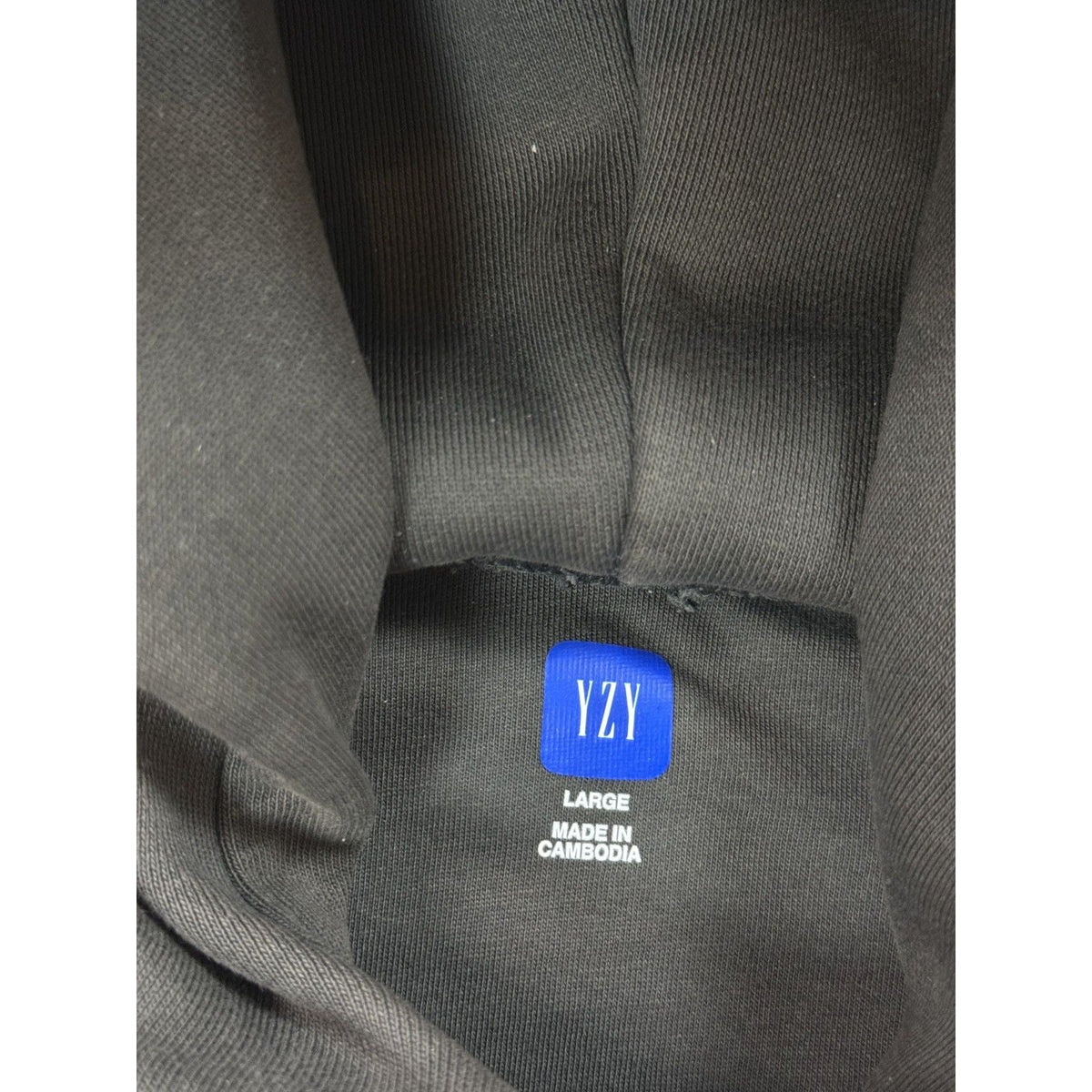 Yeezy Gap Engineered by Balenciaga Dove Hoodie Washed Black YZY