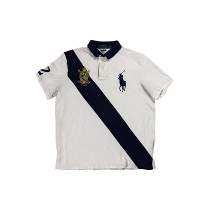 Chief Keef Polo Ralph Lauren vintage white navy big pony