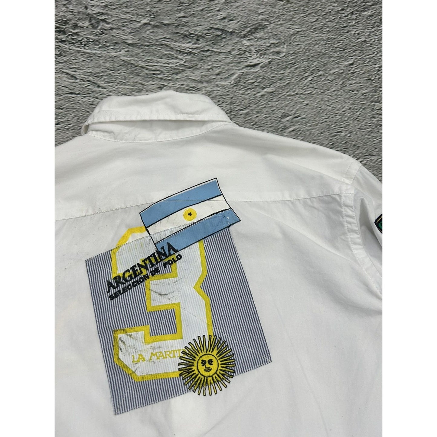 La Martina shirt longsleeve white Chief Keef Polo Argentina