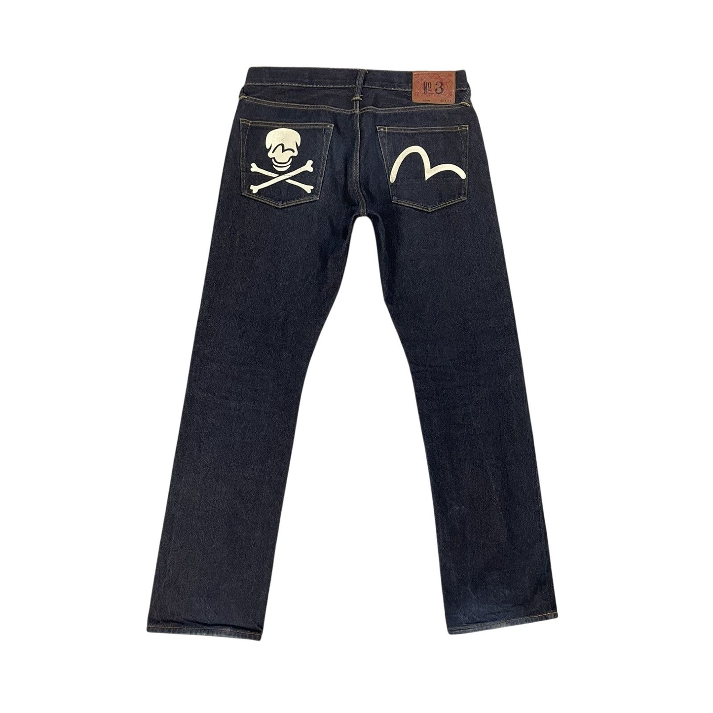 Evisu skull seagulls vintage navy jeans