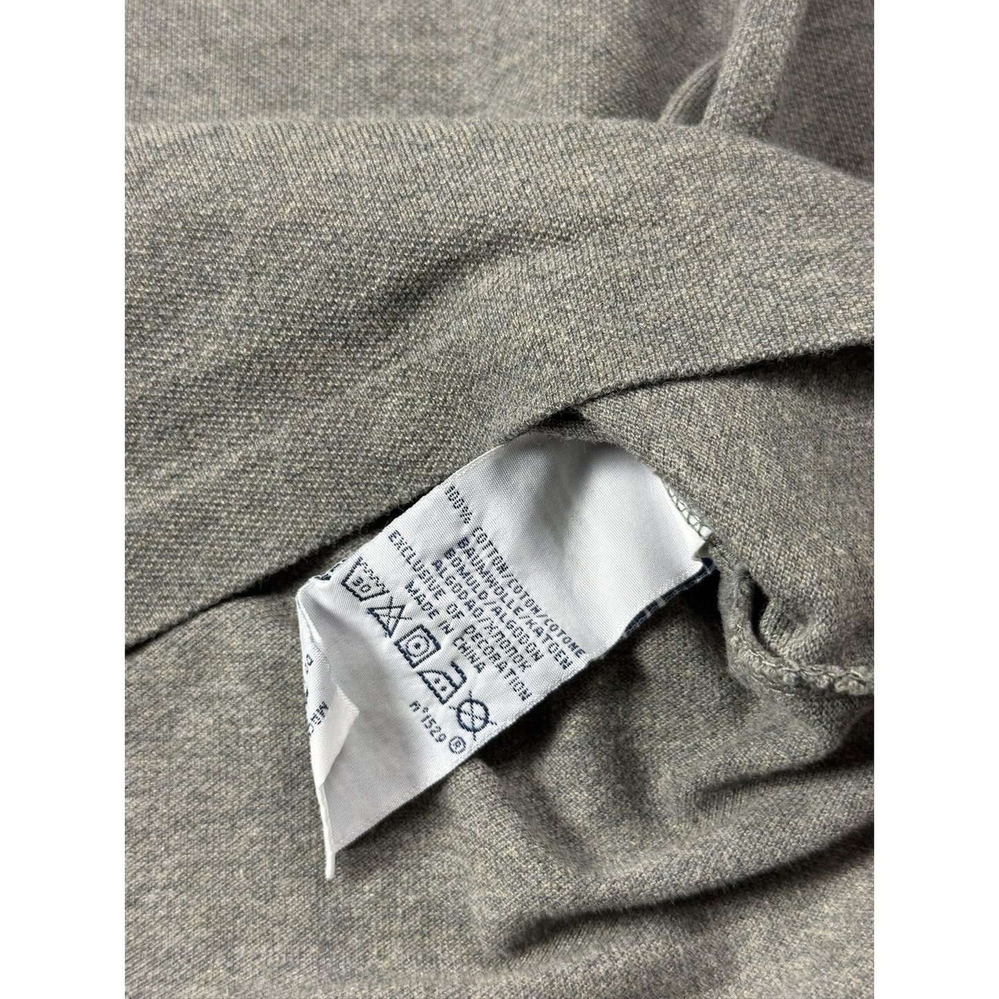 Chief Keef Polo Ralph Lauren Longsleeve gray collar