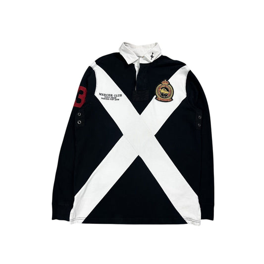 Chief Keef Polo Ralph Lauren black longsleeve white X