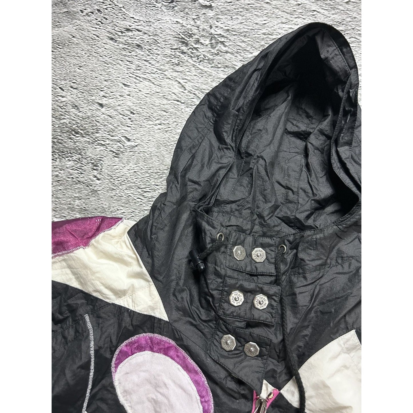 Vintage Head OutDoor Ski Jacket Goretex abstract