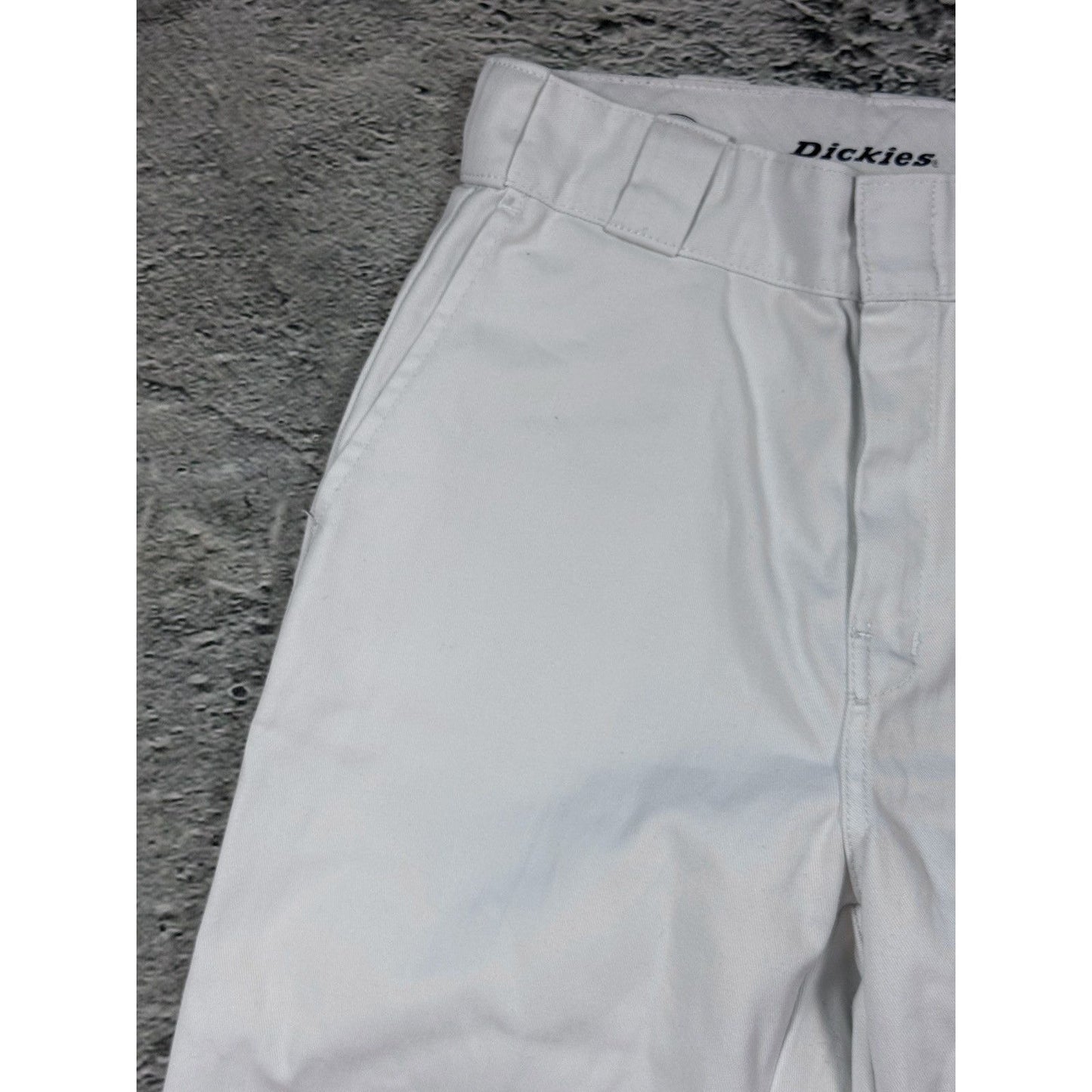 Dickies white pants workwear vintage straight fit