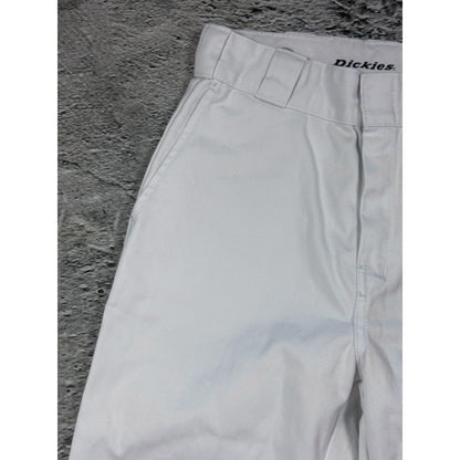 Dickies white pants workwear vintage straight fit
