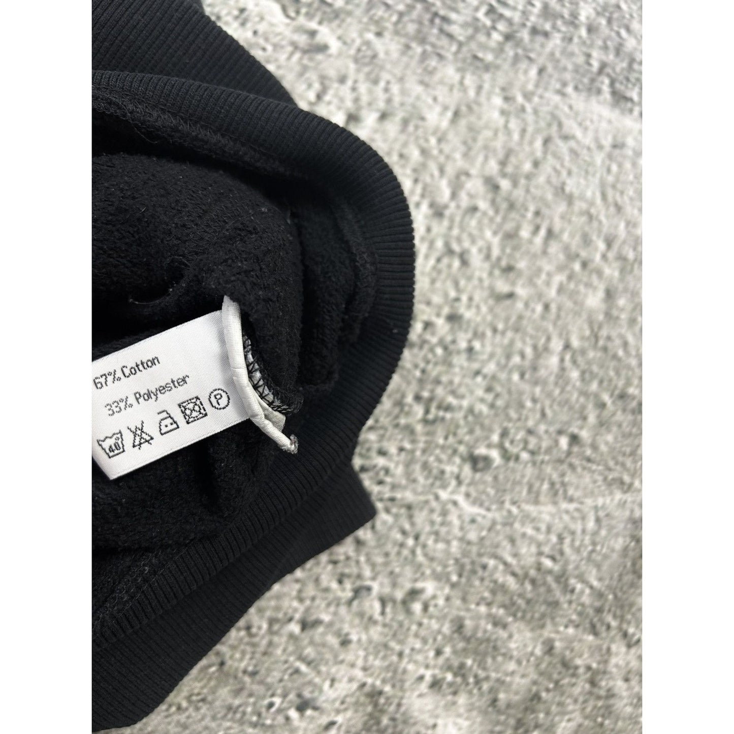 Y2K zip hoodie black Ocean Angles Ed Hardy style