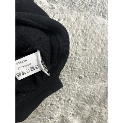 Y2K zip hoodie black Ocean Angles Ed Hardy style