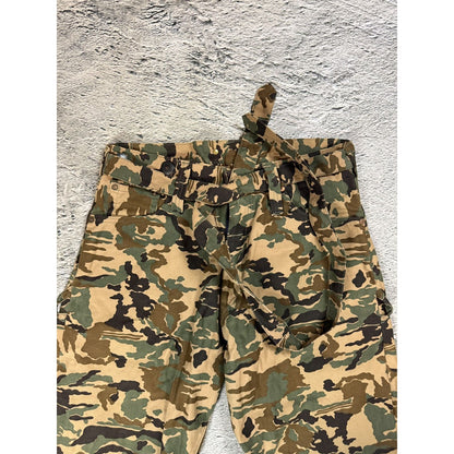 Evisu private stock camo Evis cow tag hand painted