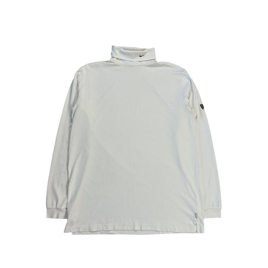 Nike turtleneck longsleeve white Golf