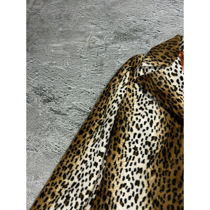 Miss Sixty cheetah jacket Y2K animal print